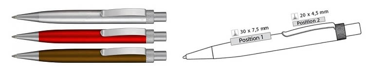 Kugelschreiber im Werbeartikel-Shop bestellen - Kugelschreiber bedruckt mit Werbung